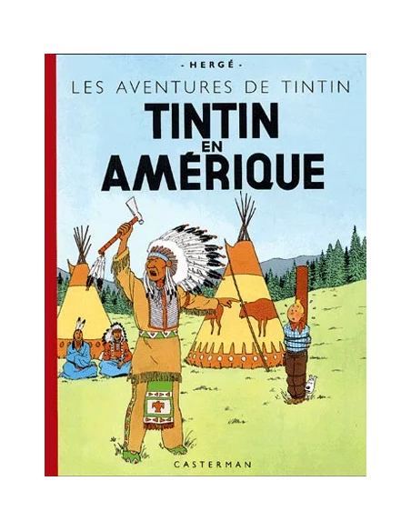 es::Facsímil Tintín 03 Color en Francés: Tintin En Amérique - Album Facsímil Color en Francés