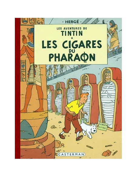es::Facsímil Tintín 04 Color en Francés: Les Cigares Du Pharaon - Album Facsímil Color en Francés