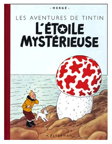 es::Facsímil Tintín 10 Color en Francés: L'Etoile Mistérieuse - Album Facsímil Color en Francés