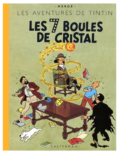 es::Facsímil Tintín 13 Color en Francés: Les 7 Boules de Cristal - Album Facsímil Color en Francés