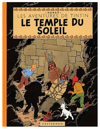 es::Facsímil Tintín 14 Color en Francés: Le Temple du Soleil - Album Facsímil Color en Francés