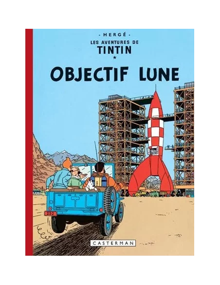 es::Facsímil Tintín 16 Color en Francés: Objectif: Lune - Album Facsímil Color en Francés