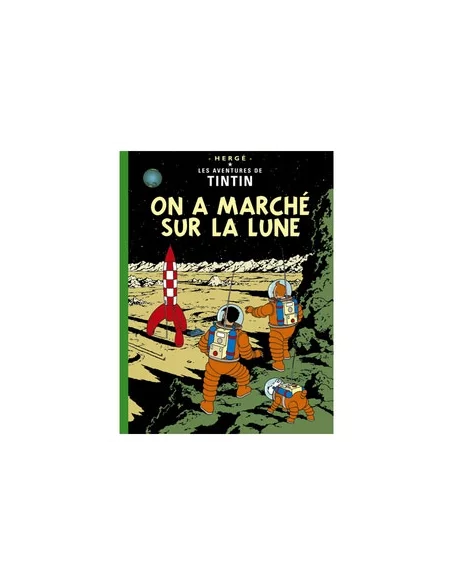 es::Facsímil Tintín 17 Color en Francés: On A Marché Sur La Lune - Album Facsímil Color en Francés