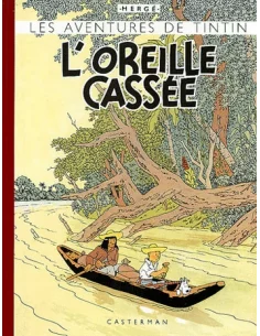 es::Facsímil Tintín 06 Color en Francés: L'Oreille Cassée - Album Facsímil Color en Francés