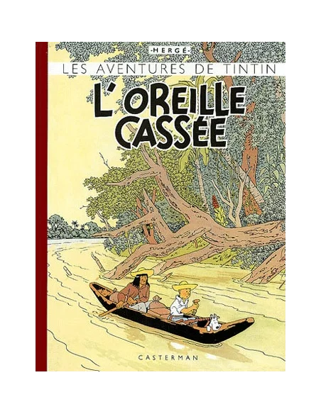 es::Facsímil Tintín 06 Color en Francés: L'Oreille Cassée - Album Facsímil Color en Francés