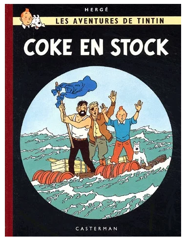 es::Facsímil Tintín 19 Color en Francés: Coke en stock - Album Facsímil Color en Francés