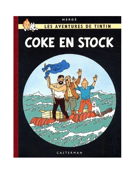 es::Facsímil Tintín 19 Color en Francés: Coke en stock - Album Facsímil Color en Francés