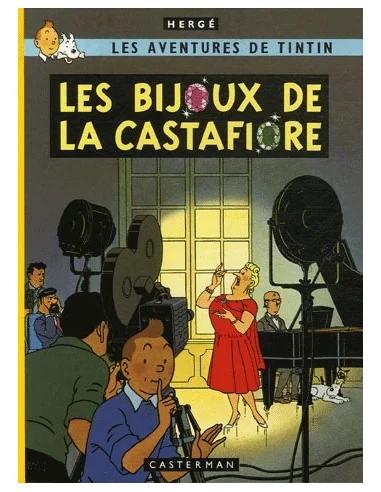 es::Facsímil Tintín 21 Color en Francés: Les Bijoux de la Castafiore - Album Facsímil Color en Francés