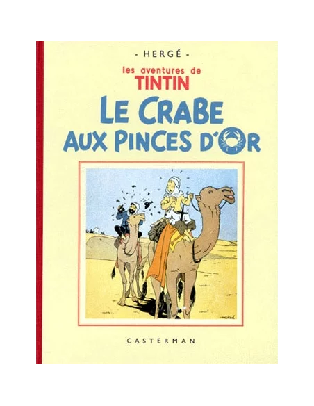 es::Facsímil Tintín BN en Francés: Le Crabe aux pinces d'or
