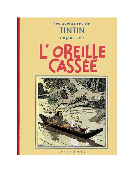 es::Facsímil Tintín BN en Francés: L'oreille cassée