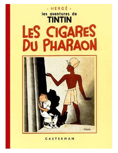 es::Facsímil Tintín BN en Francés: Les Cigares du Pharaon