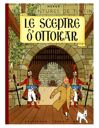 es::Facsímil Tintín 08 Color en Francés: Le Sceptre D'Ottokar - Album Facsímil Color en Francés
