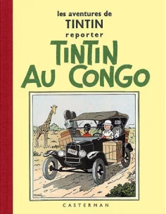 es::Facsímil Tintín BN en Francés: Tintin au Congo