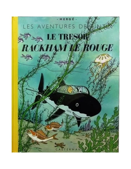 es::12 Le Tresor De Rackham Le Rouge - Album Macro Facsímil en Francés