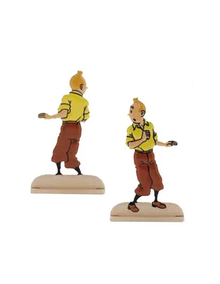 es::11 El Secreto del Unicornio - Silueta metálica Tintín