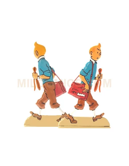 es::22 Vuelo 714 Para Sidney - Silueta metálica Tintín