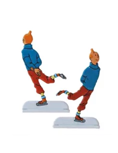 es::Silueta Tintín 2013: Tintín patinando