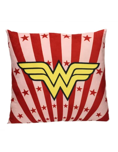 es::DC Comics Wonder Woman Logo Cojín cuadrado