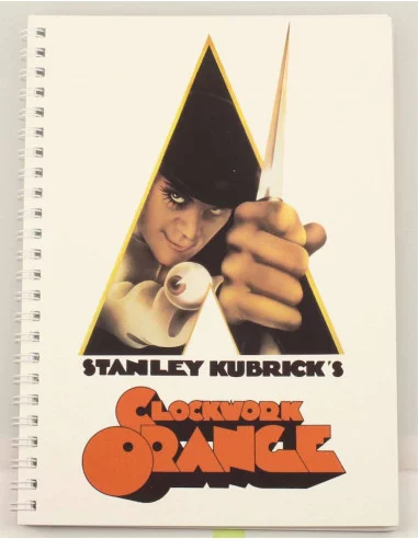 es::La naranja mecánica Libreta Movie Poster