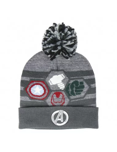 es::Los Vengadores Gorro Beanie Pompon Logos the Avengers