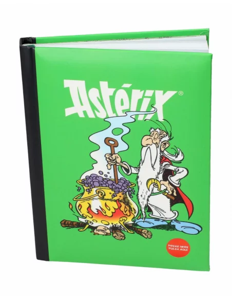 es::Astérix Libreta con luz Caldero de Panoramix