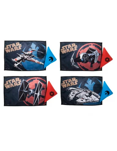 es::Star Wars Set de 4 salvamanteles y 4 servilletas Star Wars