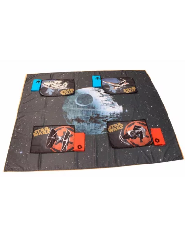 es::Star Wars Set mantel + 4 salvamanteles + 4 servilletas Estrella de la Muerte