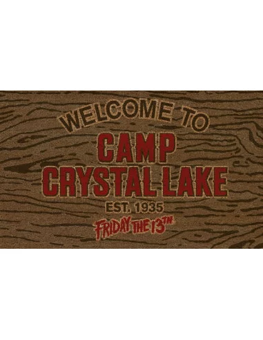 es::Viernes 13 Felpudo Welcome To Camp Crystal Lake 43 x 73 cm