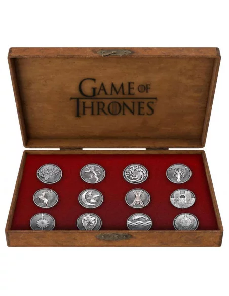 es::Juego de Tronos Set de 10 Pins Deluxe Emblemas de las Casas