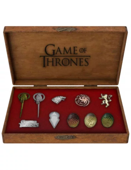 es::Juego de Tronos Set de 10 Pins Deluxe Iconos