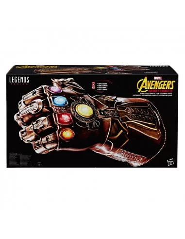 es::Marvel Legends Guantelete Electrónico Articulado Infinity Gauntlet