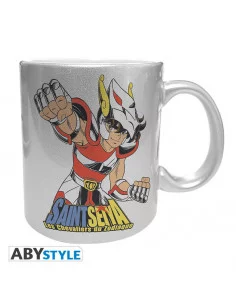 es::Saint Seiya Taza plateada Pegaso 320 ml