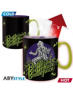 es::Beetlejuice taza con cambio de imagen Beetlejuice 460 ml