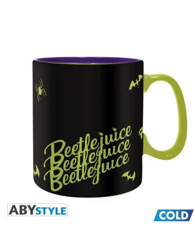 es::Beetlejuice taza con cambio de imagen Beetlejuice 460 ml