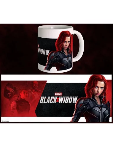 es::Black Widow Movie Taza Poster 300 ml