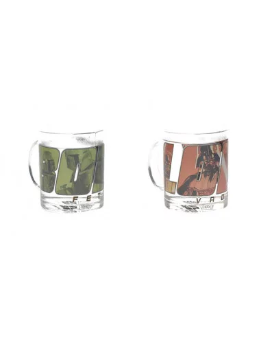 es::Star Wars Vader y Boba Fett Pack de 2 Tazas Térmicas