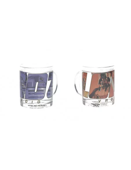 es::Star Wars Vader y R2-D2 Pack de 2 Tazas Térmicas
