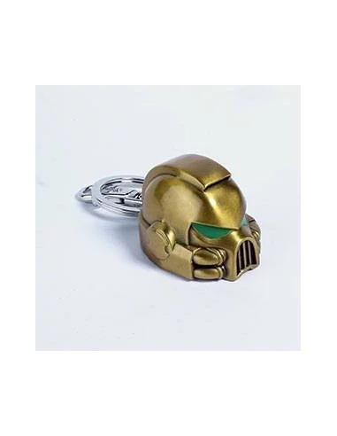 es::Warhammer 40K Llavero metálico Space Marine MKVII Helmet Gold