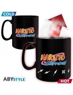 es::Naruto Shippuden Taza con cambio de imagen Naruto Multiclonado 460 ml 2