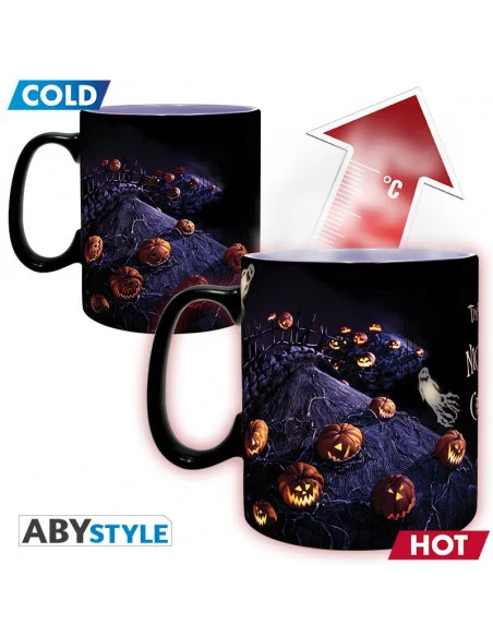 es::Pesadilla antes de Navidad Taza con cambio de imagen Jack y Luna 460 ml es::Pesadilla antes de Navidad Taza con cambio de imagen Jack y Luna 460 ml