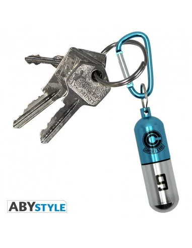 es::Dragon Ball Llavero 3D 'DBZ/ Cápsula' 8,5 cm