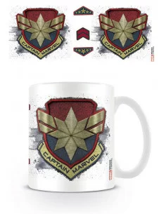 es::Captain Marvel Taza Badge 315 ml