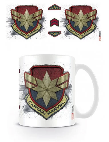 es::Captain Marvel Taza Badge 315 ml