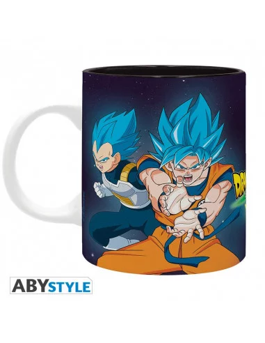 es::Dragon Ball Broly Taza Broly - Goku - Vegeta 320 ml.