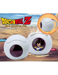 es::Dragon Ball Taza 3D cambio de imagen Nave de Vegeta 500 ml.