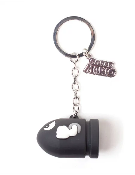 es::Nintendo Llavero caucho Bullit Bill 7 cm