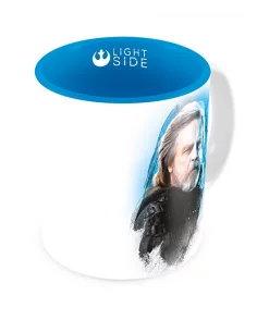 es::Star Wars Episodio VIII Taza Luke Skywalker blanca - azul