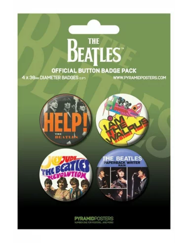 Pack de chapas The Beatles 