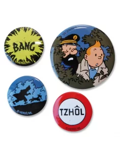 es::Set 4 Chapas Tintín