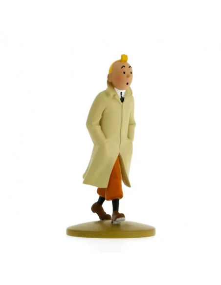 es::Tintín Figura Tintín con gabardina 12 cm